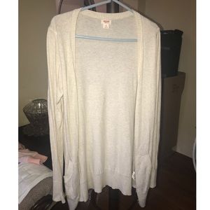Creme colored cardigan